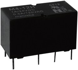 Przekaźnik 2-biegunowy UM  M4-12H 12 V/DC 2 x zestyk przełączny