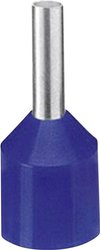 Końcówka rurkowa Phoenix Contact AI-XL 2,5- 8 BU 3201929, Izolowane częściowo, 2.50 mm²  x 8 mm, 100 szt.