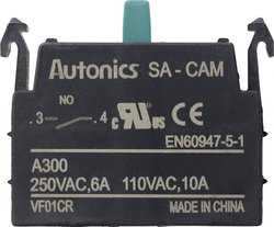 TRU COMPONENTS SA-CAM Element stykowy 1 NO 110 V, 250 V 1 szt.