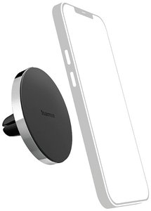 Uchwyt samochodowy MagLock na telefon komórkowy, magnetyczny, do wentylacji Uchwyt samochodowy na telefon Hama 00201503 1 szt.
