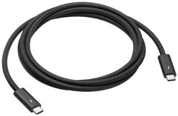 Apple Thunderbolt 4 Pro kabel Złącze Thunderbolt™ (USB-C®) 1.80 m czarny MN713ZM/A Kabel Thunderbolt™