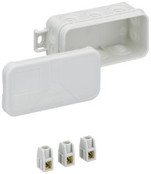Puszka instalacyjna Spelsberg, IP55, (D x S x W) 89 x 43 x 38 mm, szary, 1 szt.