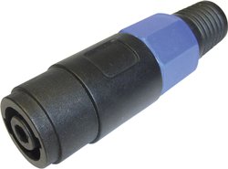 Złącze kablowe z odgiętką CLIFFCON Cliff FM1255, 4-Pin