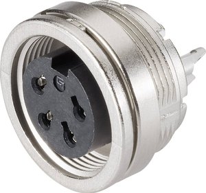 Miniaturowe złącze okrągłe seria 680 binder 09-0328-00-07, Ilość styków: 7, 1 szt.