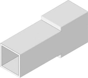 Vogt Verbindungstechnik 3936z1pa Tuleja izolacyjna biały 0.50 mm² 1 mm² 1 szt.