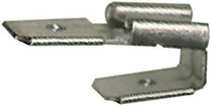 Konektor żeński, nieizolowany, rozgałęzienie, mosiądz, 6.3x0.8 mm