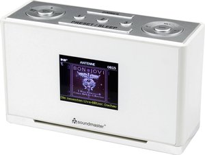 Radio soundmaster UR240WE DAB+, UKW  biały