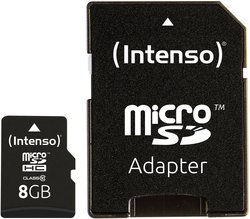 Karta pamięci microSDHC Intenso High Performance, 8 GB, Class 10