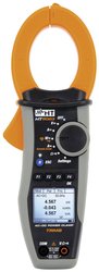 Miernik cęgowy TRMS AC/DC 1000A z analizą mocy, rejestratorem danych i WLAN  Miernik cęgowy HT Instruments HT9023 CAT III 1000 V, CAT IV 600 V