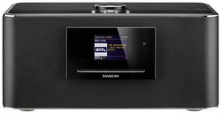 Radio Sangean DDR-75BT DAB+, FM, Internet z pilotem, obsługa Spotify, Amazon Music, Qobuz, Napster, Deezer, Tidal, NFC czarny