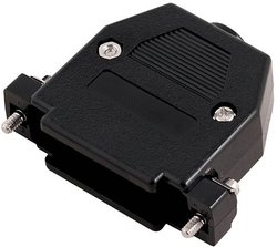 Obudowa złącza D-SUB encitech CCOV 15-SC-BK 2360-0102-02, tworzywo sztuczne, 180 °, 1 szt.