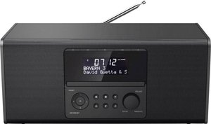 Cyfrowe radio Hama DR1550CBT z Bluetooth Radio Hama DR1550CBT DAB+, UKW  czarny