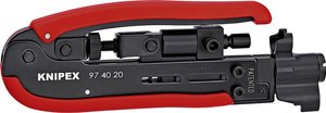 Narzędzie do zagniatania złącz kompresyjnych Knipex 97 40 20 SB