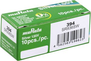 Ogniwo guzikowe Murata SR936SW-PBWW tlenkowo-srebrowe 70 mAh 1.55 V 10 szt.