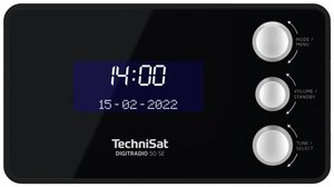 Radiobudzik TechniSat DIGITRADIO 50 SE DAB, DAB+, UKW funkcja budzika czarny