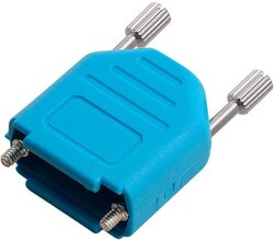 Obudowa złącza D-SUB encitech DPPK09-FMB-K 6353-0144-01, poliamid, 180 °, 1 szt.