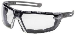 uvex x-fit (pro) 9199180 Okulary ochronne z ochroną UV szary EN 166, EN 170 DIN 166, DIN 170
