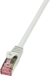 Kabel LAN LogiLink CQ2092S, 1 szt., RJ45, CAT 6, S/FTP, 10.00 m, szary