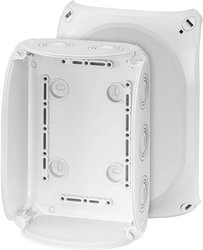 Skrzynka przyłączeniowa Hensel KF 1000 G, (D x S x W) 77 x 130 x 180 mm, szaro-biały (ral 7035), 1 szt.