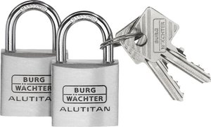Kłódka Burg Wächter 36151 30.00 mm Samozatrzaskowa   z zamkiem kluczykowym