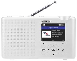 Radio internetowe Reflexion TRA23i/WH Internet, DAB+, DAB, UKW wielokrotne ładowanie biały