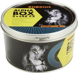 RHODIUS LSZ F2 BOX ściernica lamelkowa 115 x 22,23mm K40 INOX kątowa Tarcza lamelkowa Rhodius LSZ F2 BOX 209312 Średnica 115 mm 5 szt.