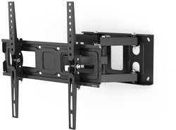 Uchwyt ścienny Hama 00118125 do telewizorów o płaskim ekranem 165,1 cm (65''), czarny Uchwyt ścienny do telewizora Hama FULLMOTION, 81,3 cm (32'') - 165,1 cm (65'')