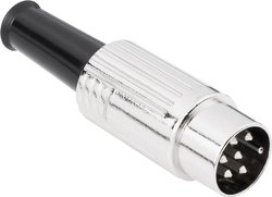Złącze DIN BKL Electronic 208023, 240°, 5 pin