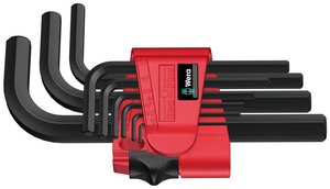 Zestaw kluczy trzpieniowych Wera 950/9 BM N 05021737001 wewnętrzny sześciokąt 9 szt.