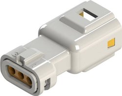 Obudowa złącza pin męskiego na kabel EDAC 560-003-000-111, wire-to-wire, piny: 3, 3 A, 1 szt.