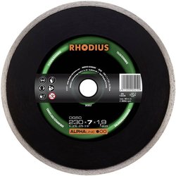 Rhodius 303053 DG50 Tarcza tnąca diamentowa Średnica 115 mm Średnica otworu 22.23 mm płytka ceramiczna, ceramika 1 szt.