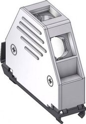 Obudowa złącza D-SUB Deltron Connectors DCEM 25, tworzywo sztuczne, metalizowane, 180 °, 45 °, 1 szt.