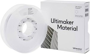 Filament do drukarek 3D CPE+ Ultimaker 1643, Średnica filamentu: 2.85 mm, 700 g, przeźroczysty