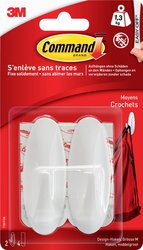 Hak samoprzylepny 3M  17081FGN 2 szt.