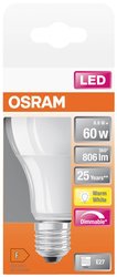 Żarówka LED OSRAM 4058075433861 E-27 8.8 W = 60 W 806 lm ciepła biel 1 szt.