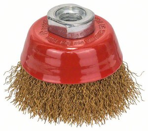 Szczotka garnkowa, mosiądzowany, 0,3 mm, 70 mm, 12500 U/ min, M 14 Bosch Accessories N/A N/A  1608614020 1 szt.