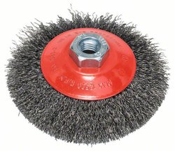 Szczotka stożkowa, 115 mm, 0,35 mm, 12500 U/ min Bosch Accessories N/A N/A 2608622101 1 szt.