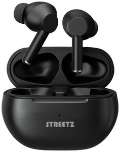 Zestaw słuchawkowy In Ear STREETZ TWS-117 TWS-117 Stereo czarny
