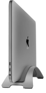 BookArc to podstawka do MacBooka o pięknym designie, wykonana z ciężkiej, malowanej proszkowo stali z polerowaną krawędzią. Podstawka pod notebooka Twelve South BookArc steel