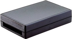 Obudowa do płytek Euro Strapubox 2008, ABS, czarny, (D x S x W) 186 x 123 x 41 mm, 1 szt.