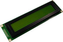 Wyświetlacz LCD Display Elektronik DEM40491SYH-LY  żółto-zielony  (S x W x G) 190 x 54 x 11.2 mm