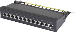 Patchbox Renkforce RF-3353154, 12 Portów, 1 U
