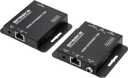 Ekstender HDMI SpeaKa Professional SP-9424396 SP-HDE-200, 4K, transmisja przez kabel sieciowy RJ45, zasięg 70 m