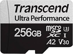 Karta pamięci microSDHC Transcend microSDXC 340S, 256 GB, Class 10, Class 3 UHS-I