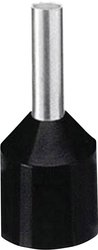 Końcówka rurkowa Phoenix Contact AI-XL 1,5-10 BK 3201974, Izolowane częściowo, 1.50 mm² x 10 mm, 100 szt.
