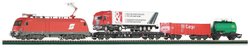 Pociąg towarowy Piko H0 57177 Lokomotywa elektryczna H0 S-Set Taurus firmy ÖBB