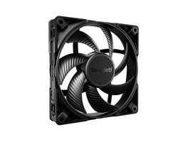 bądź cicho! SILENT WINGS PRO 4  Wentylator do obudowy komputera 140mm PWM 14 cm Czarny 1 szt. BeQuiet SILENT WINGS PRO 4 Wentylator do obudowy PC czarny (S x W x G) 140 x 25 x 140 mm
