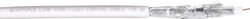 Kabel koncentryczny BKL Electronic 0806014/F, Średnica zewnętrzna: 8.20 mm, 75 Ω, 135 dB, biały, 100 m