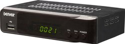 Odbiornik SAT HD Denver DVBS-206HD Port USB z przodu Ilość tunerów: 1